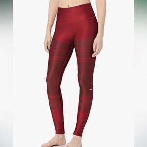 ALO Yoga Women's Burgundy Leggings